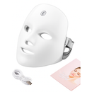 Máscara LED 7 Cores para Fototerapia Facial – Rejuvenescimento, Acne e Firmeza da Pele