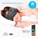 Tapa Olho Máscara Dormir Fone De Ouvido Bluetooth Confortável