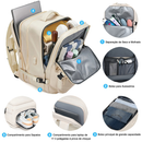 Mochila Viagem Feminina Masculinas Multifuncional Reforçada Impermeável Expansível Mochila Notebook