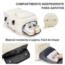 Mochila Viagem Feminina Masculinas Multifuncional Reforçada Impermeável Expansível Mochila Notebook