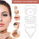 Adesivo Anti-Rugas de Silicone para Colo e Decote Reutilizável