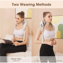 Massageador lombar pescoço Colete Shiatsu Massageador Cervical Ombros Lombar Pescoço Infravermelho Elétrico Bivolt